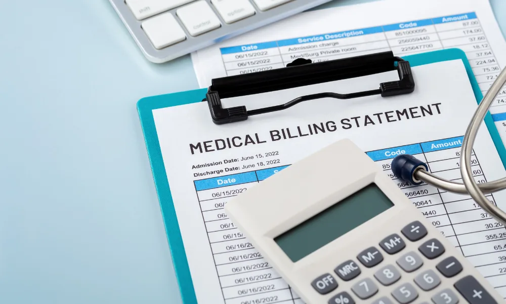 patientnotebook.com medical billing statement